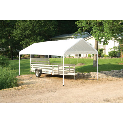 Maxap  Gazebo Canopy - 8 Legs 10 X 20 Ft. White