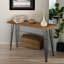Gerron Rustic Industrial Wooden Console Table with Hairpin Legs Entryway Living Room