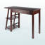 Bureau d'écriture Hansel avec tablettes intégrées H 30,43 po x l 43,71 po x P 19,78 po Hansel