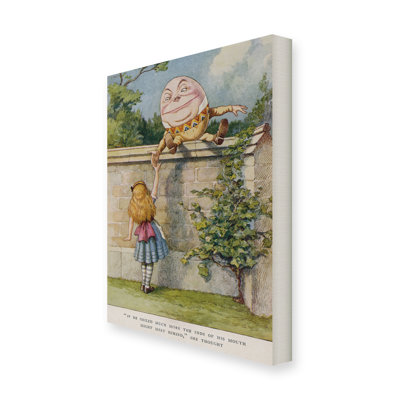 Sir John Teniel - Wrapped Canvas Print