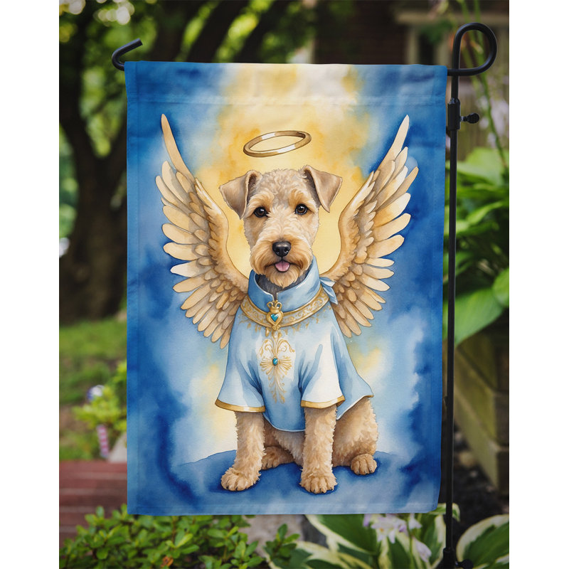 Drapeau de jardin Lakeland Terrier My Angel