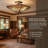 3-Light Tiffany Style Ceiling Light