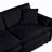 Oversized Chenille Loveseat Sofa, Oversized 2-Seater Small Cloud Couch, Modern Comfy Deep Seat Love Seat