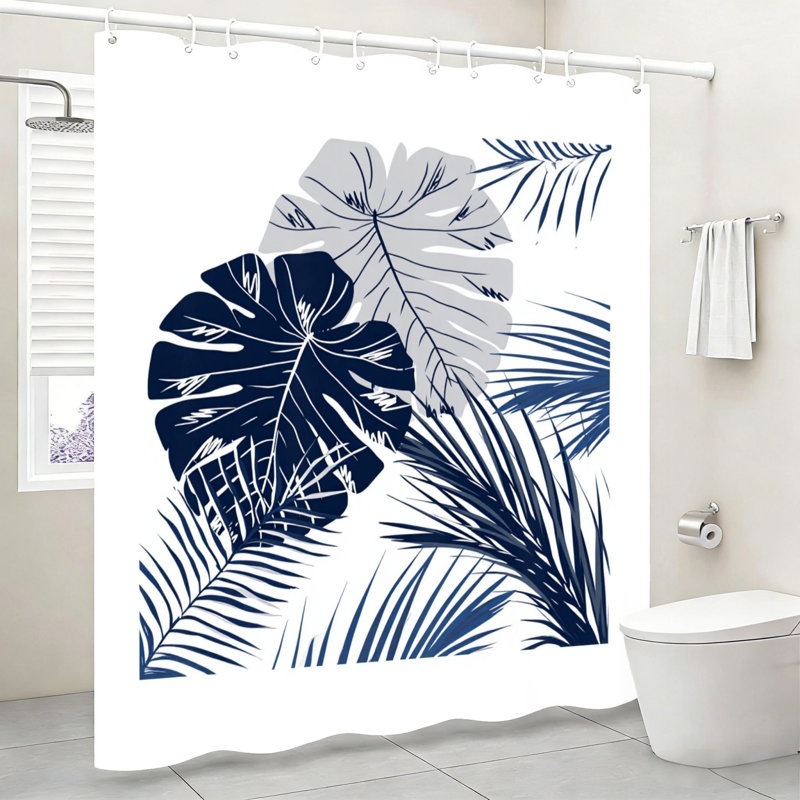 Rideau de douche Tropical