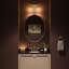 Ensemble de meuble-lavabo à deux lumières Reines-127379889-133331485