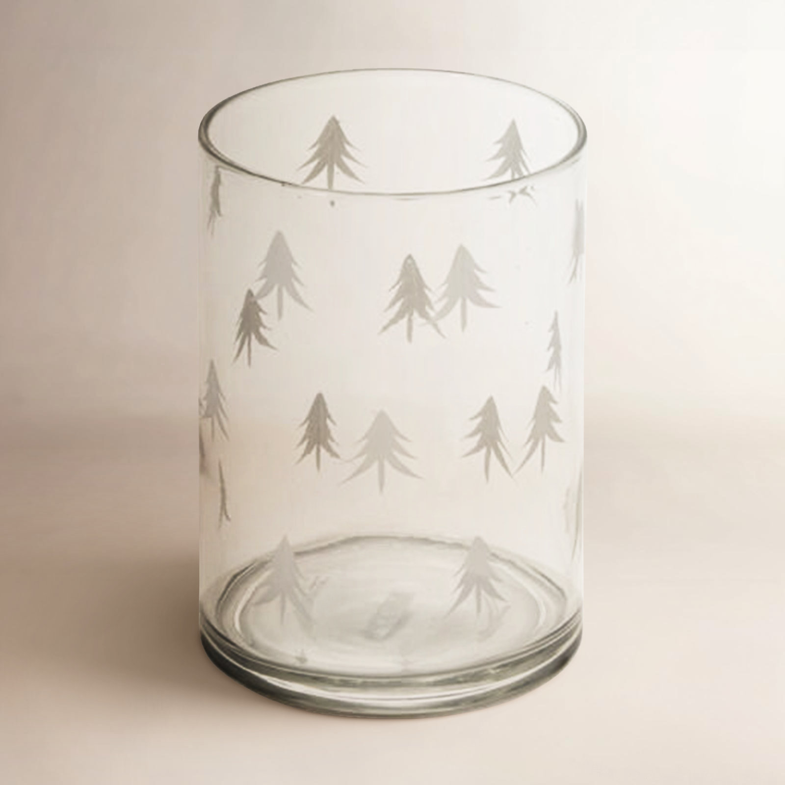 Ovelia 10" Glass Tabletop Votive Holder, 7" H x 5" W x 5" D