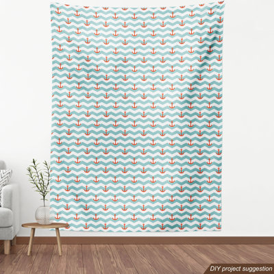 Tissu ancre Ambesonne par The Yard