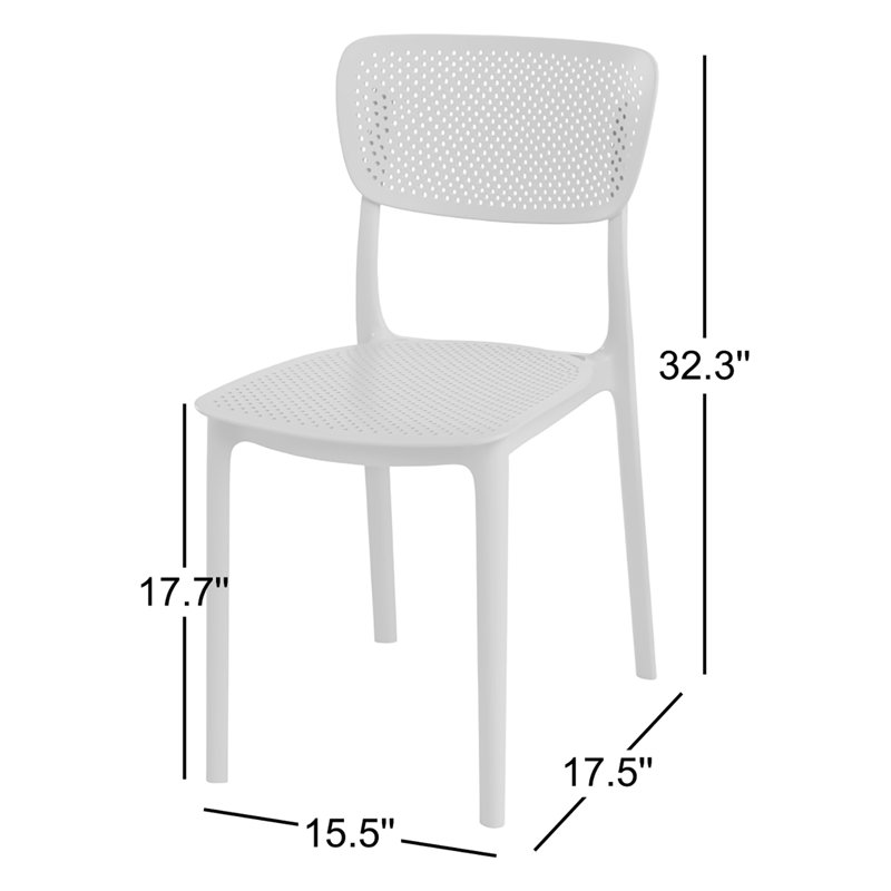 Chaise d'appoint de salle à manger Farrah, Taupe