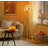 65'' Modern Tripod Floor lamp with Glass Shade，Gold Standing Lamp with LED Bulb for Living Room