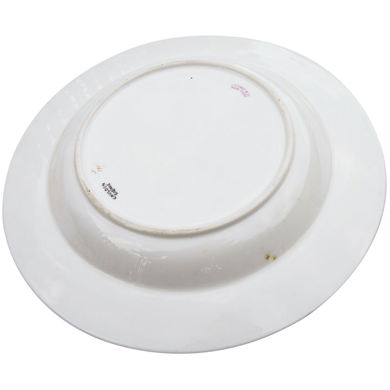 Assiette décorative faite à la main en porcelaine - ensemble de 3