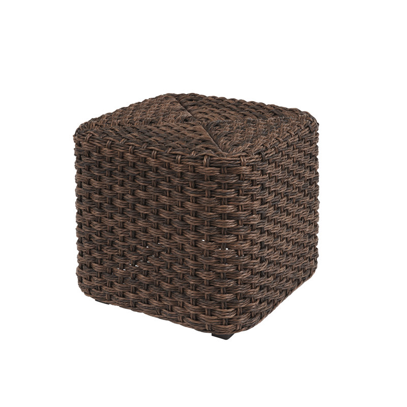 Kilimanjaro Wicker Outdoor Ottoman