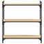 Aaleigha 86cm H x 30cm W Metal Standard Bookcase-1989771694-1989771696