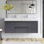 Ensemble de meuble-lavabo mural double 60 po Babajide-663310710