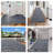 Runner Rug Hallway Non Slip Rubber Back Custom Size As Carpet Doormat Throw Rug Grey Striped-1605794310