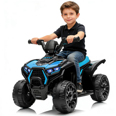 6 roues électriques 6V pour tout-petits avec lumière et musique