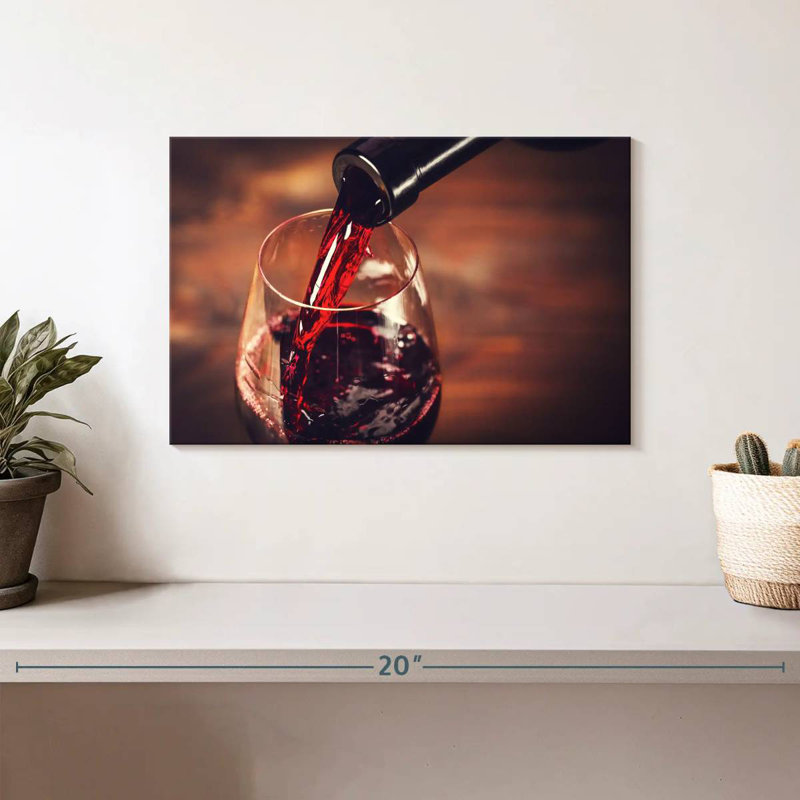 Yarlin Red Wine Tasting, 8" H x 12" W