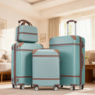 Valise à roulettes Hardshell 4 pièces 20 "+ 24" + 28 "Valise