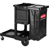 34.8'' H x 12.1'' W Utility Cart with Wheels