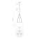 Alora Mood Speakeasy 1 - Light Unique/Statement Pendant & Reviews | Wayfair