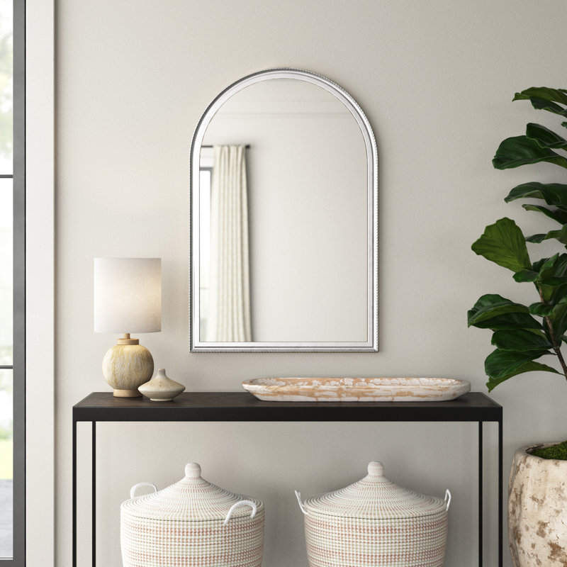 Miroir d'appoint Gavin, Argent