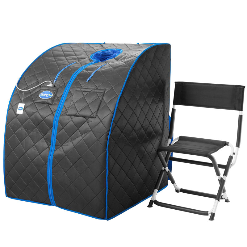 Durasage Cotton/Polyester/Plastic, Black/Blue