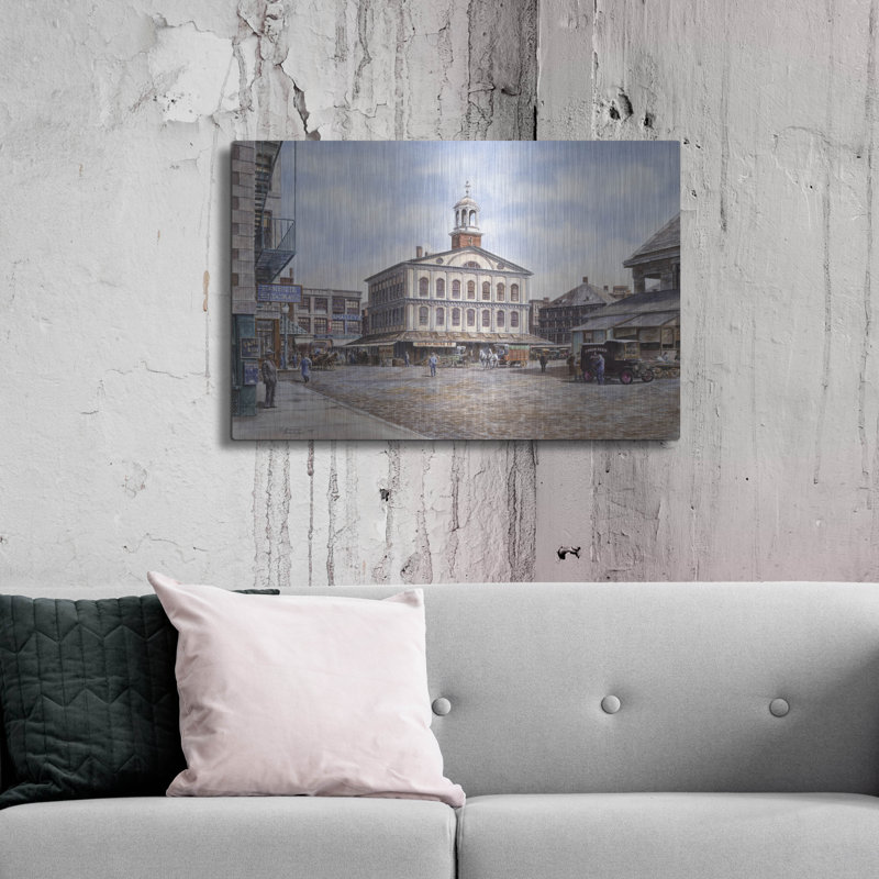 «Faneuil Hall, Ca. 1915» par Stanton Manolakas, H 24 po x l 36 po