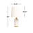 Leon Marble & Gold Accented Table Lamp