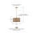 Donovan 1 - Light Drum Pendant-94392776