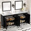 Ensemble de meuble-lavabo double 72 po
