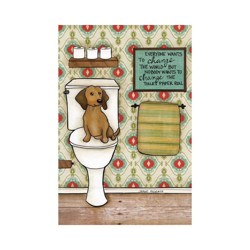 Changez le rouleau par Jamie Morath - impression, H 40 po x l 26 po x P 1,5 po, Pas de tapis, Toile tendue