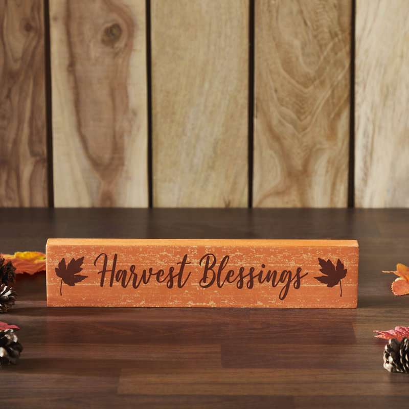Décoration murale Kaniha Harvest Blessings Fall Leaves