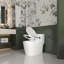 Automatic Electric Smart Bidet Seat with Remote Control, LED Display, Auto Flush, Open and Close