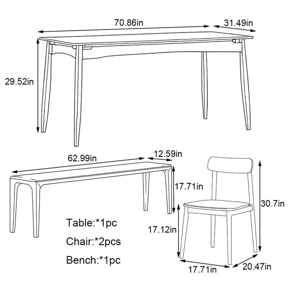 Dimensions du produit