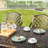 87In Bronze Patio Aluminium Rectangular Table