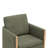 Upholstered Dining Chairs with Casters-1178809114