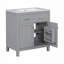 Meuble-lavabo 30 po avec lavabo en céramique-358586691