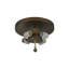 Rustic Lodge 4 - Light Flush Mount