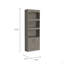 Bibliothèque Durango, trois tablettes, armoire à deux portes-1220824378