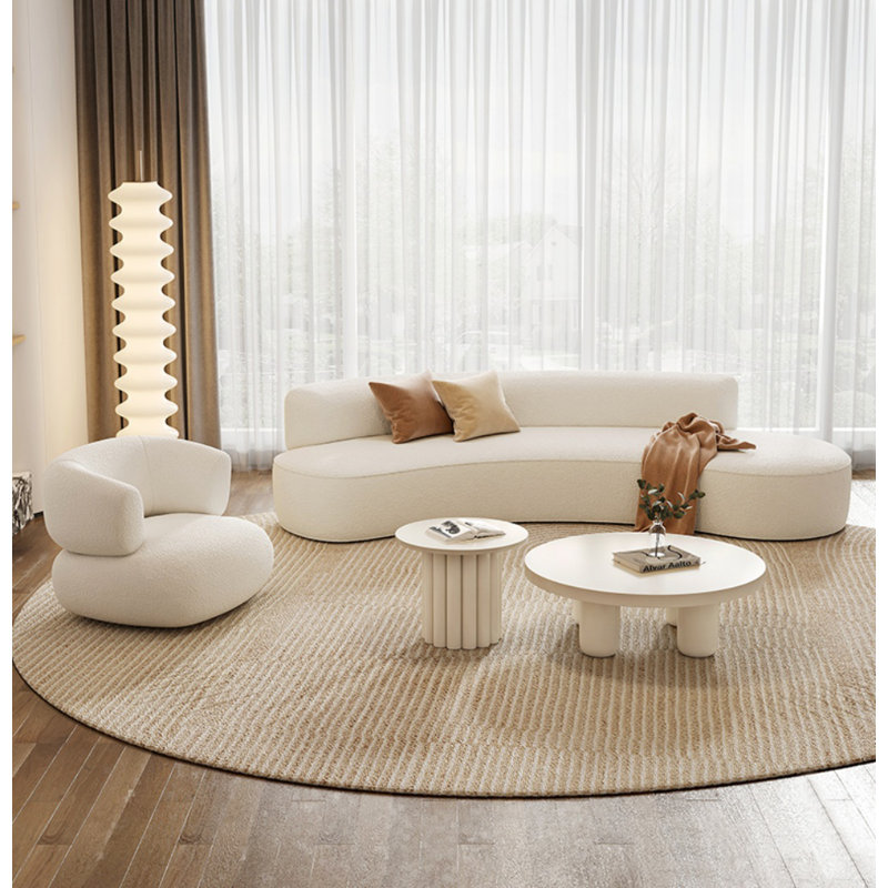 Canapé simple, simple et créatif, H 22,4 po x l 90,5 po x P 33,5 po, 3