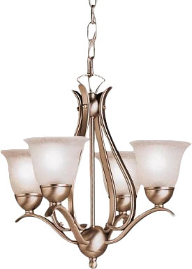 Dover 4 - Light Dimmable Empire Chandelier