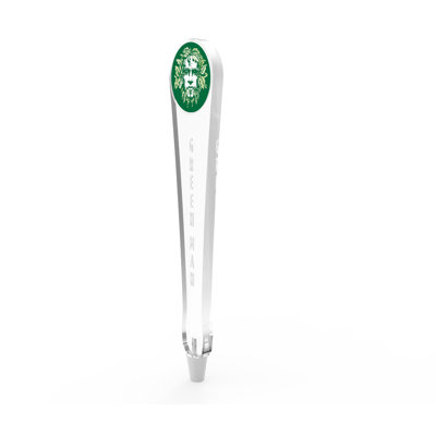Fixturedisplays® GREEN MAN Acrylic Plexiglass Lucite Beer Tap Handle 14150