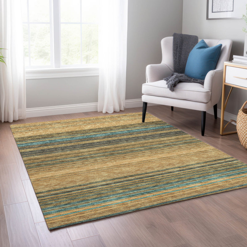Tapis Chayden avec envers antidérapant, Rectangle 5 pi x 7 pi 6 po