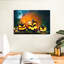Citrouilles d'Halloween souriant-1846981837