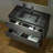 Vital 47-1/4 in. W x 19-5/8 in. D Wall Mounted Floating Bathroom Vanity in Grey with Composite Vanity Top-87768938