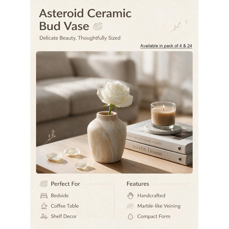 Vase en céramique Aster