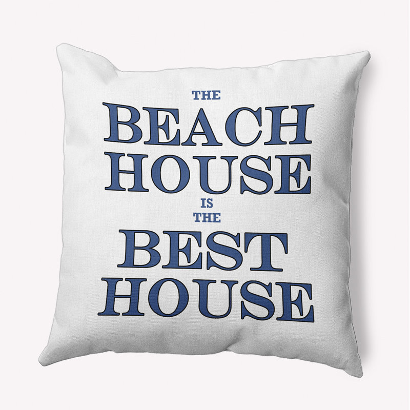  Housse et insert de coussin décoratif en polyester, Bleu marine, 18 po x 18 po