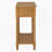 Daisy Series Console Table Traditional Design With Two Drawers And Bottom Shelf (Natural)-1237610956