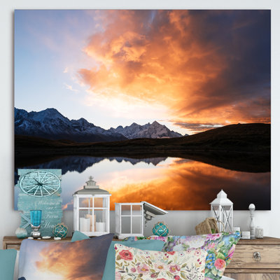 " Morning Sunsrise Mountainscape "