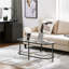 Glass Oval Coffee Table-942057623