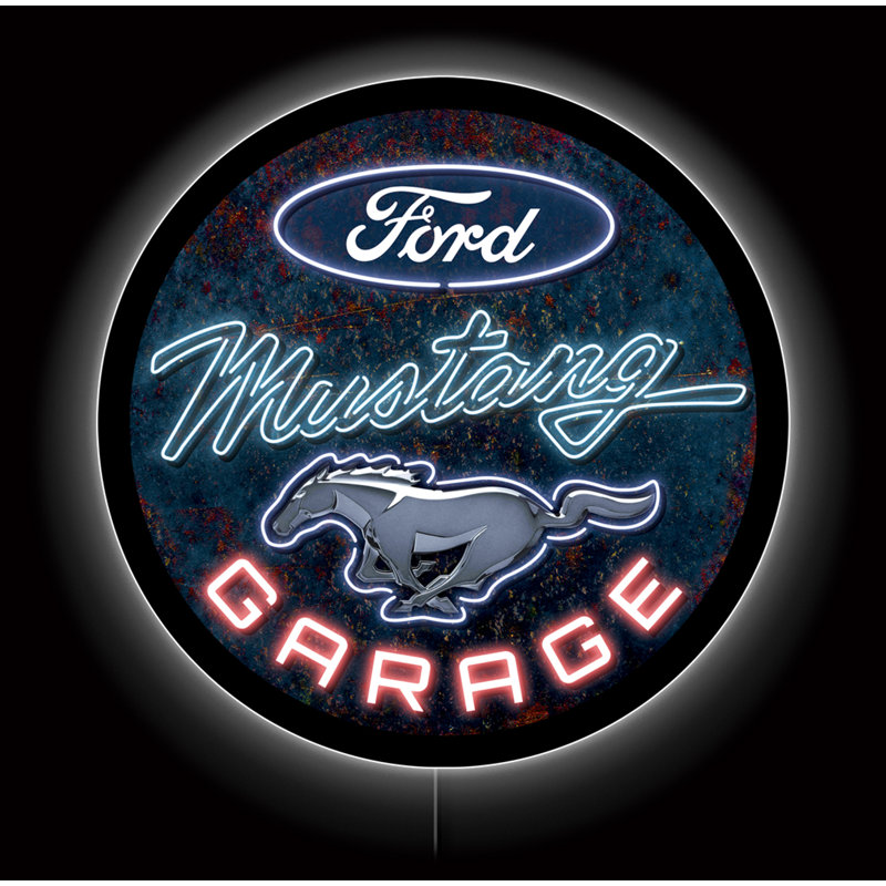 LED MUSTANG Signs